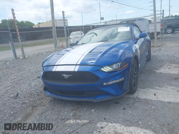 2018 Ford Mustang EcoBoost Premium z VIN 1FATP8UH3J5124748, wystawiony jako IAAI lot #42295710 z przebiegiem 143 000 mil mil oraz . Historia ofert i sprzedaży dostępna na DreamBid. Obrazek 6.