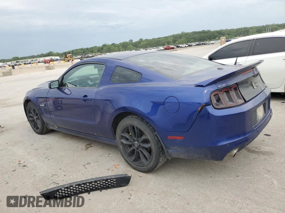 2013 Ford Mustang GT with VIN 1ZVBP8CF2D5253734, listed as a Copart auction lot 61094075 with 119,860 mi miles and Salvage title. Bid and sale history available at DreamBid. Image 2.