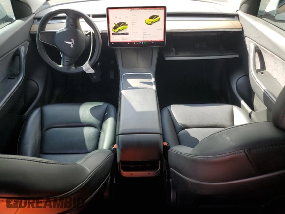 2022 Tesla Model Y Long Range z VIN 7SAYGDEE9NF434908, wystawiony jako Copart lot #56733235 z przebiegiem 38 178 mil mil oraz Szkoda całkowita • Salvage title. Historia ofert i sprzedaży dostępna na DreamBid. Obrazek 8.