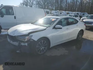 2020 Acura TLX with VIN 19UUB2F36LA001727, listed as a Copart auction lot 86689434 with 62,981 mi miles and Salvage Title. Bid and sale history available at carsss.com. Image 1.