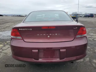 2002 Chrysler Sebring LX with VIN 1C3EL46X62N108948, listed as a Copart auction lot 51328795 with 116,478 mi miles and Salvage Title. Bid and sale history available at DreamBid. Image 6.