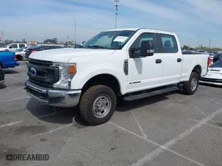 2022 Ford Super Duty F-250 SRW XL with VIN 1FT7W2BT5NEC17344, listed as a IAAI auction lot 41756544 with 76,880 mi miles. Bid and sale history available at carsss.com. Image 2.