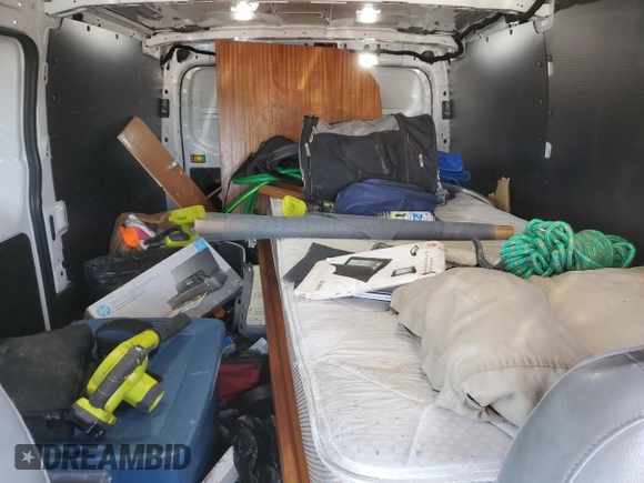 2019 Ford Transit with VIN 1FTYE1ZM9KKB79355, listed as a Copart auction lot 53444935 with 152,738 mi miles and Salvage Title. Bid and sale history available at carsss.com. Image 10.