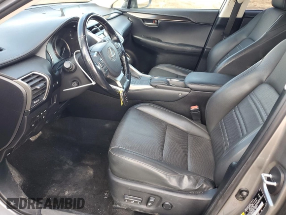 2017 Lexus NX 300h with VIN JTJBJRBZ5H2051142, listed as a Copart auction lot 78852014 with 55,956 mi miles and Salvage Title. Bid and sale history available at DreamBid. Image 7.