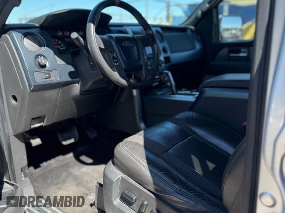 2014 Ford F-150 SVT Raptor with VIN 1FTFW1R67EFC35912, listed as a Copart auction lot 55183265 with 187,461 mi miles and Salvage Title. Bid and sale history available at carsss.com. Image 5.