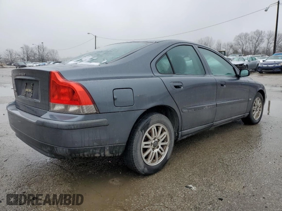 2004 Volvo S60 with VIN YV1RS61T342398483, listed as a Copart auction lot 44915405 with 239,828 mi miles and Salvage Title. Bid and sale history available at carsss.com. Image 3.
