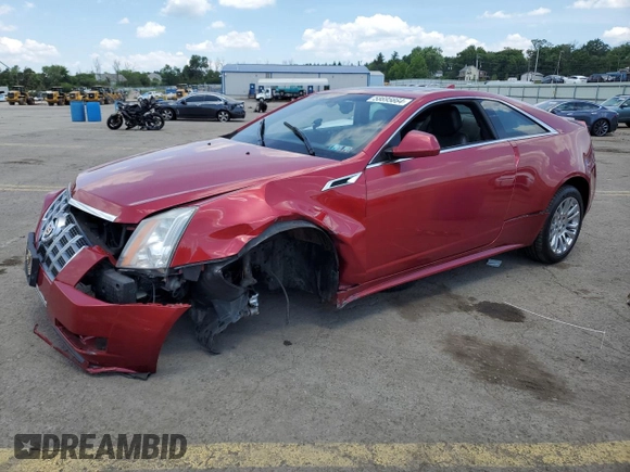 2012 Cadillac CTS Premium z VIN 1G6DS1E34C0123327, wystawiony jako Copart lot #58695664 z przebiegiem 125 821 mil mil oraz Szkoda całkowita • Salvage title. Historia ofert i sprzedaży dostępna na DreamBid. Obrazek 1.