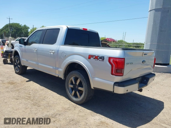 2017 Ford F-150 XL with VIN 1FTEW1EF8HKD41380, listed as a IAAI auction lot 42031495 with 93,332 mi miles and . Bid and sale history available at DreamBid. Image 3.