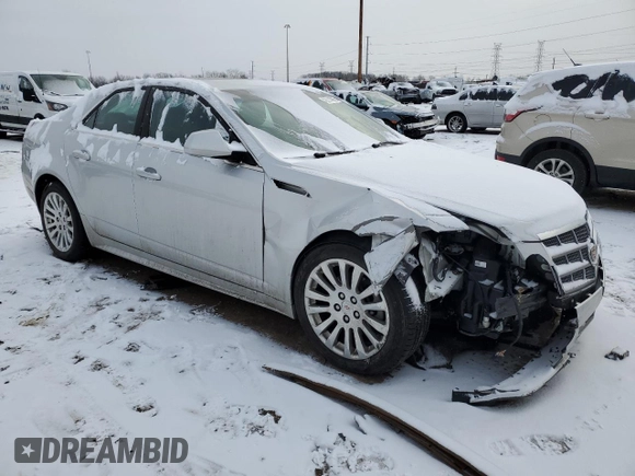 2010 Cadillac CTS Performance with VIN 1G6DL5EV5A0140883, listed as a Copart auction lot 42214995 with 95,044 mi miles and Clean Title. Bid and sale history available at carsss.com. Image 4.