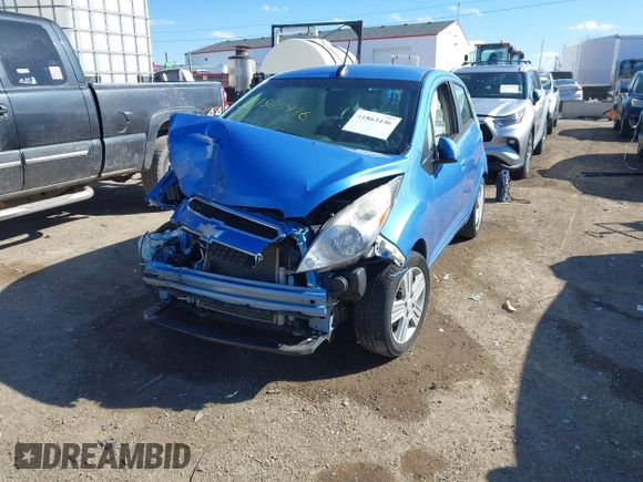 2015 Chevrolet Spark LT with VIN KL8CD6S9XFC766267, listed as a IAAI auction lot 41863446 with 71,397 mi miles. Bid and sale history available at carsss.com. Image 17.