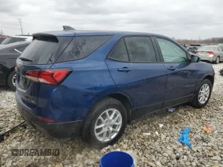 2022 Chevrolet Equinox LS z VIN 3GNAXSEV5NS228180, wystawiony jako Copart lot #52124125 z przebiegiem 12 639 mil mil oraz Czysty tytuł • Clean title. Historia ofert i sprzedaży dostępna na DreamBid. Obrazek 3.