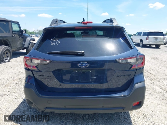 2025 Subaru Outback Onyx with VIN 4S4BTALC0S3245647, listed as a IAAI auction lot 42647564 with 3,472 mi miles and . Bid and sale history available at DreamBid. Image 16.