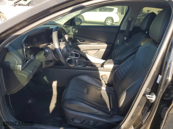 2023 Hyundai Elantra Hybrid Limited with VIN KMHLN4AJ5PU038187, listed as a Copart auction lot 85908364 with 55,499 mi miles and Salvage Title. Bid and sale history available at carsss.com. Image 7.