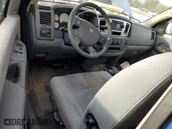 2007 Dodge Ram 2500 ST with VIN 3D7KS26D57G769369, listed as a Copart auction lot 86515104 with 183,619 mi miles and Clean Title. Bid and sale history available at carsss.com. Image 8.