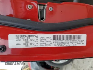 2013 Dodge Journey SE with VIN 3C4PDCAB3DT723547, listed as a Copart auction lot 48140495 with 159,979 mi miles and Salvage title. Bid and sale history available at DreamBid. Image 15.