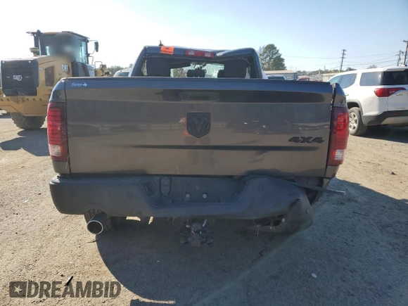2021 Ram 1500 Classic Warlock with VIN 1C6RR7GT0MS514972, listed as a Copart auction lot 87411624 with 0 mi miles and Salvage Title. Bid and sale history available at carsss.com. Image 6.