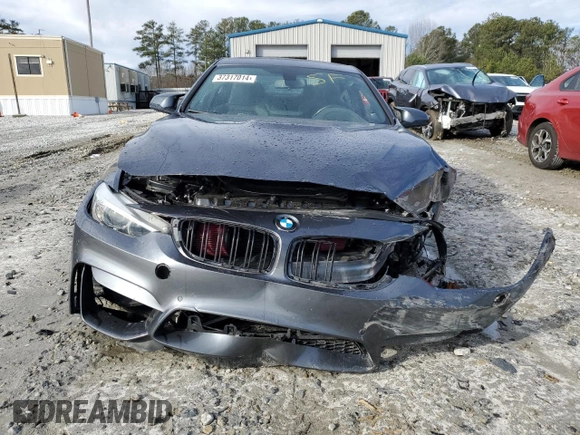 2015 BMW M4 with VIN WBS3R9C56FK330505, listed as a Copart auction lot 37317014 with 54,483 mi miles. Bid and sale history available at carsss.com. Image 5.