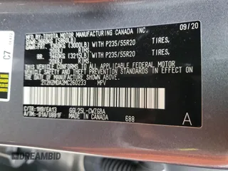 2021 Lexus RX with VIN 2T2HZMDA2MC260233, listed as a Copart auction lot 40274603 with 52,905 mi miles. Bid and sale history available at carsss.com. Image 13.