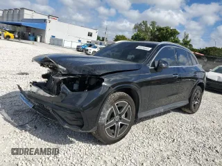 2023 Mercedes-Benz GLC with VIN W1NKM4GB6PF042216, listed as a Copart auction lot 42220355 with 19,639 mi miles and Salvage Title. Bid and sale history available at carsss.com. Image 1.