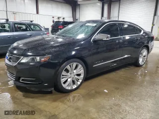 2016 Chevrolet Impala LTZ with VIN 2G1145S3XG9155757, listed as a Copart auction lot 52513865 with 141,966 mi miles and Salvage Title. Bid and sale history available at carsss.com. Image 1.