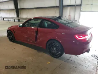 2018 BMW M4 with VIN WBS4Y9C51JAG66930, listed as a Copart auction lot 57155874 with 31,727 mi miles. Bid and sale history available at carsss.com. Image 2.