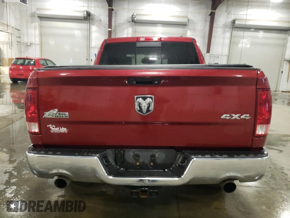 2012 Ram 1500 Big Horn with VIN 1C6RD7LT3CS209288, listed as a Copart auction lot 51516885 with 118,787 mi miles and Salvage Title. Bid and sale history available at carsss.com. Image 6.