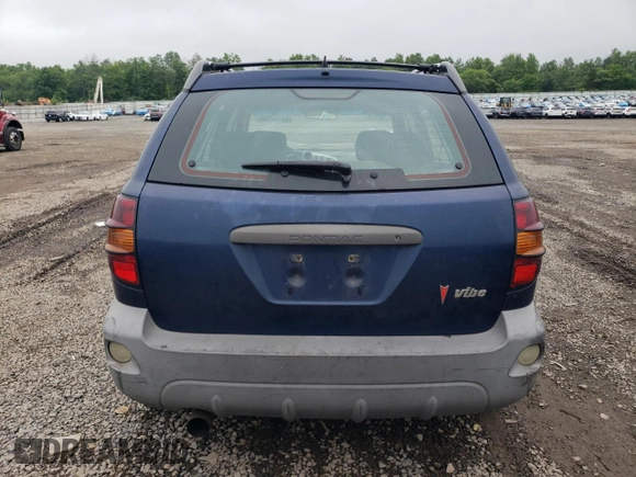 2003 Pontiac Vibe with VIN 5Y2SL628X3Z419222, listed as a Copart auction lot 61182755 with 238,473 mi miles and Clean title. Bid and sale history available at DreamBid. Image 6.