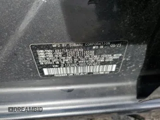 2024 Subaru Impreza with VIN JF1GUABC9R8297483, listed as a Copart auction lot 82205914 with 18,473 mi miles and Salvage Title. Bid and sale history available at carsss.com. Image 12.