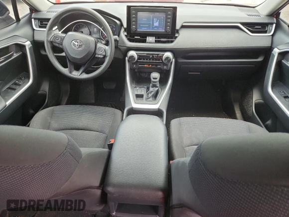 2019 Toyota RAV4 LE with VIN JTMF1RFVXKJ022826, listed as a Copart auction lot 60223225 with 54,180 mi miles and Salvage title. Bid and sale history available at DreamBid. Image 8.