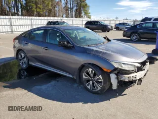 2017 Honda Civic Sedan EX-T with VIN 19XFC1F3XHE024656, listed as a Copart auction lot 45281715 with 106,771 mi miles and Salvage Title. Bid and sale history available at carsss.com. Image 4.