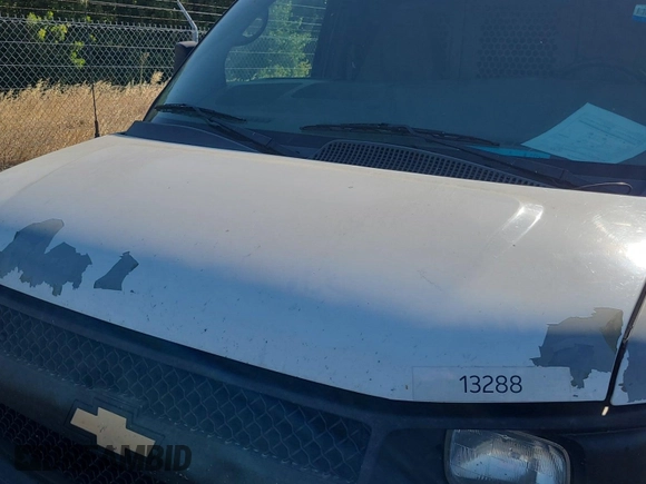 2013 Chevrolet Express Cargo with VIN 1GCWGFCA6D1142155, listed as a IAAI auction lot 42670323 with 213,723 mi miles and . Bid and sale history available at DreamBid. Image 23.