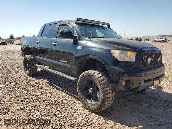 2008 Toyota Tundra 4WD Truck LTD with VIN 5TFDV58138X062606, listed as a Copart auction lot 74028164 with 166,844 mi miles and Salvage Title. Bid and sale history available at carsss.com. Image 4.