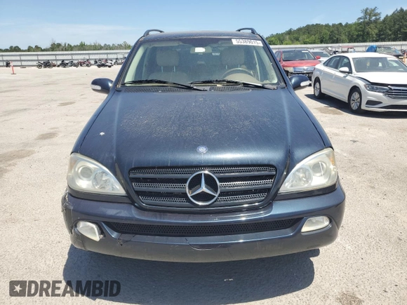 2004 Mercedes-Benz M 350 with VIN 4JGAB57EX4A501504, listed as a Copart auction lot 55389015 with 156,361 mi miles and Clean Title. Bid and sale history available at carsss.com. Image 5.