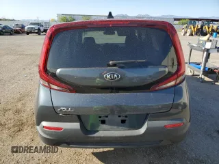 2021 Kia Soul S with VIN KNDJ23AU7M7760635, listed as a Copart auction lot 52636805 with 79,913 mi miles and Salvage Title. Bid and sale history available at DreamBid. Image 6.