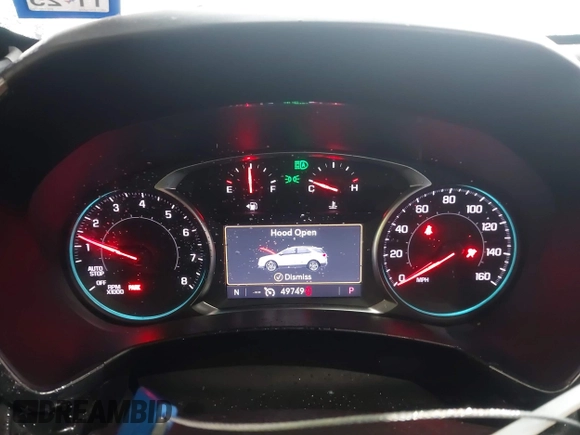 2023 Chevrolet Equinox RS with VIN 3GNAXMEG5PS135773, listed as a IAAI auction lot 42135401 with 49,749 mi miles and . Bid and sale history available at DreamBid. Image 7.
