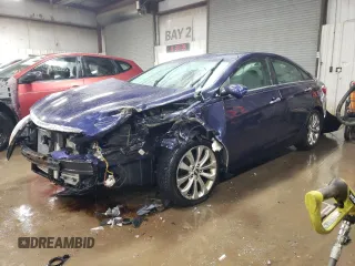 2012 Hyundai Sonata SE with VIN 5NPEC4AB1CH425688, listed as a Copart auction lot 48130535 with 235,099 mi miles and Salvage Title. Bid and sale history available at carsss.com. Image 1.