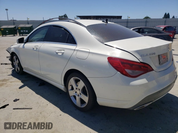 2017 Mercedes-Benz CLA with VIN WDDSJ4EB7HN434332, listed as a Copart auction lot 61773133 with 139,457 mi miles. Bid and sale history available at carsss.com. Image 2.