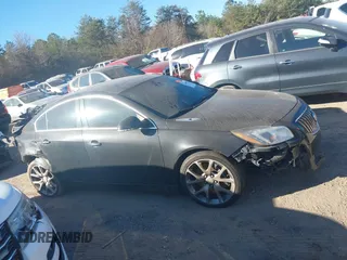 2013 Buick Regal GS with VIN 2G4GV5GV1D9155839, listed as a IAAI auction lot 41692232 with 134,111 mi miles. Bid and sale history available at carsss.com. Image 12.