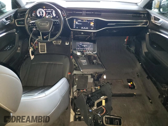 2019 Audi A7 Premium Plus with VIN WAUR2AF22KN052569, listed as a Copart auction lot 72126934 with 74,366 mi miles and Salvage Title. Bid and sale history available at carsss.com. Image 8.