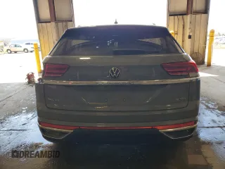 2021 Volkswagen Atlas SEL Premium with VIN 1V2TE2CA9MC235207, listed as a Copart auction lot 53188515 with Not provided miles and Salvage title. Bid and sale history available at DreamBid. Image 6.