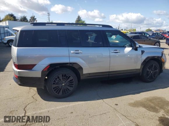 2024 Hyundai Santa Fe Calligraphy with VIN 5NMP5DG13RH006457, listed as a Copart auction lot 51513595 with 9,837 mi miles and Salvage title. Bid and sale history available at DreamBid. Image 3.