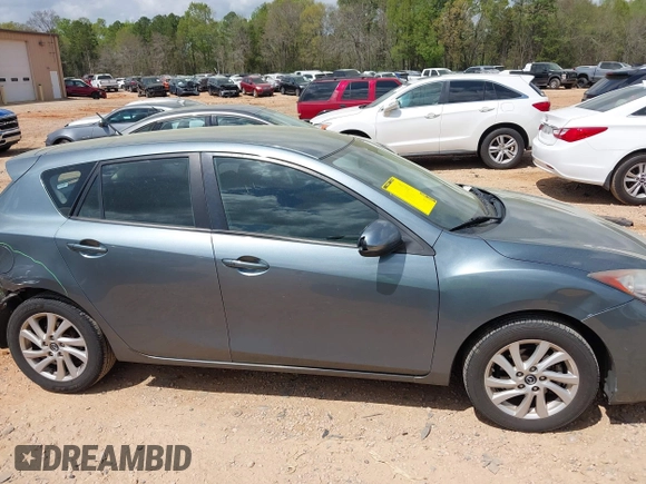 2013 Mazda 3 i Touring with VIN JM1BL1L78D1767349, listed as a IAAI auction lot 41967275 with 168,626 mi miles and . Bid and sale history available at carsss.com. Image 13.