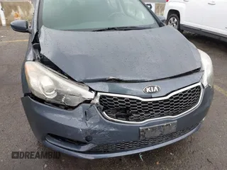 2016 Kia Forte LX with VIN KNAFK4A66G5564020, listed as a IAAI auction lot 41816809 with 106,150 mi miles. Bid and sale history available at carsss.com. Image 6.