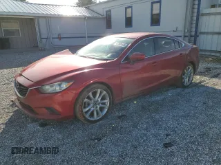 2014 Mazda Mazda6 i Touring with VIN JM1GJ1V65E1144207, listed as a Copart auction lot 47809125 with 176,009 mi miles and Salvage Title. Bid and sale history available at carsss.com. Image 1.