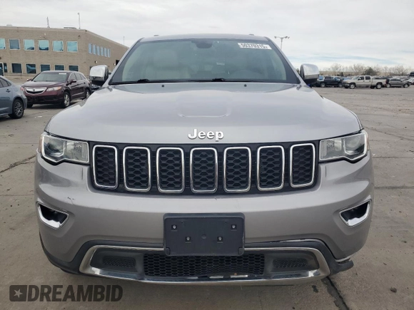 2017 Jeep Grand Cherokee Limited with VIN 1C4RJFBG8HC603435, listed as a Copart auction lot 50370315 with 58,676 mi miles and Salvage Title. Bid and sale history available at carsss.com. Image 5.