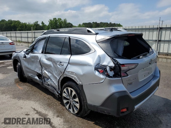 2024 Subaru Outback Touring with VIN 4S4BTAPC3R3295544, listed as a Copart auction lot 55584415 with 14,550 mi miles and Salvage title. Bid and sale history available at DreamBid. Image 2.