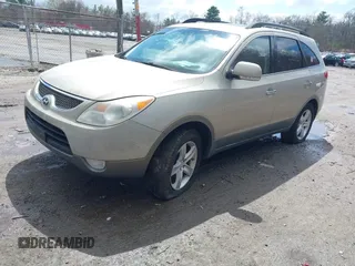 2008 Hyundai Veracruz GLS with VIN KM8NU73C68U050488, listed as a IAAI auction lot 41974840 with 255,446 mi miles and . Bid and sale history available at DreamBid. Image 2.