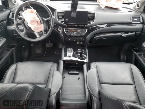2021 Honda Pilot Touring 8-Passenger with VIN 5FNYF5H91MB023571, listed as a Copart auction lot 81325294 with Not Provided miles and Salvage Title. Bid and sale history available at DreamBid. Image 8.