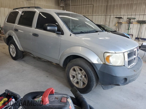 2007 Dodge Durango SXT with VIN 1D8HD38P47F524660, listed as a Copart auction lot 66828595 with 204,492 mi miles and Clean title. Bid and sale history available at DreamBid. Image 4.