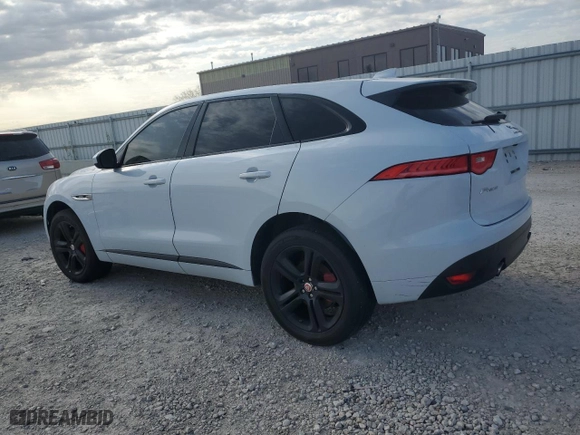 2017 Jaguar F-PACE 35t R-Sport with VIN SADCL2BVXHA047832, listed as a Copart auction lot 50904665 with 128,000 mi miles and Clean Title. Bid and sale history available at carsss.com. Image 2.